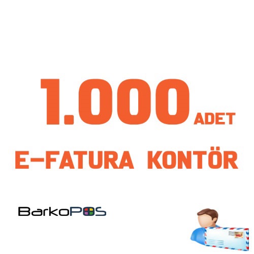 1.000 ADET E-FATURA KONTÖR
